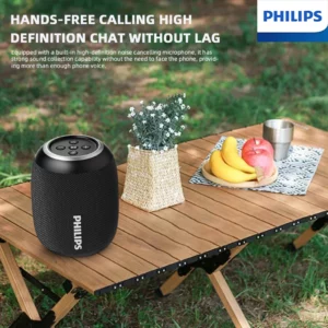 Philips TAS3109 Portable Bluetooth Speaker Home Desktop Subwoofer W/ 2000mAh Battery TWS Interconnection for Outdoor Camping - Image 5