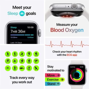 100% Original Apple Watch Series 6 40mm 44mm GPS Apple Watch S6 Aluminum Case with Sport Band iOS SmartWatch - Image 5
