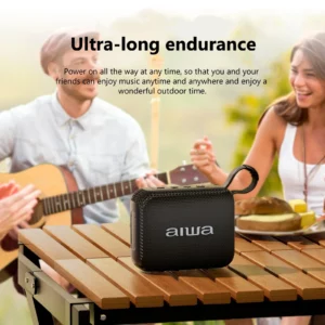 AH-17 Speaker Portable Speaker with Bluetooth 5.4, TWS True Wireless Stereo Outdoor IPX4 Waterproof Heavy Subwoofer, for Shower - Image 5