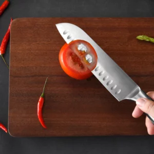 Kitchen knife set, all-steel five-piece set stainless steel kitchen knife all-purpose knife bread knife, fruit knife combination - Image 5