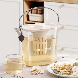 2025 Hot Large Capacity Cold Kettle with Faucet In Refrigerator Iced Beverage Dispenser Cold Water Pitcher for Summer Drinkware - Image 4