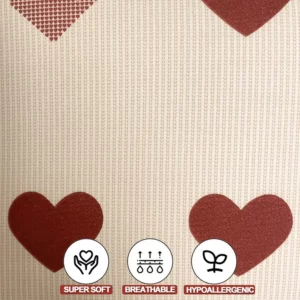 100% Cotton Duvet Cover 1Piece (No Pillowcase), Breathable Sanded Finish - Warm in Winter, Soft Quilt Cover with Zipper - Image 7