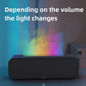 New Simulated Flame Aromatherapy Machine Remote Control 7-Color Lighting Timing Mute Humidification Household Perfume Dilator - Image 7