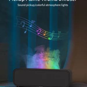 New Simulated Flame Aromatherapy Machine Remote Control 7-Color Lighting Timing Mute Humidification Household Perfume Dilator - Image 6