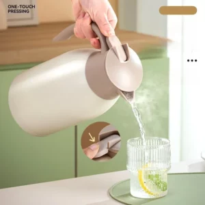 GIANXI 2000ML Thermal Insulation Pot Cold Bottle Large Capacity Home Coffee Pot Teapot Vacuum Bottle Kettle Warm Kettle - Image 2