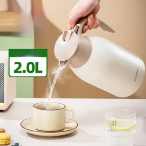GIANXI 2000ML Thermal Insulation Pot Cold Bottle Large Capacity Home Coffee Pot Teapot Vacuum Bottle Kettle Warm Kettle - Image 3