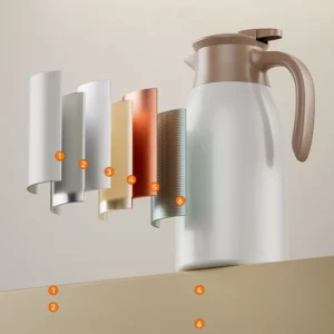 GIANXI 2000ML Thermal Insulation Pot Cold Bottle Large Capacity Home Coffee Pot Teapot Vacuum Bottle Kettle Warm Kettle - Image 4