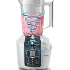 3000 Series Blender, Smooth blends with no lumps in 45 seconds 1.9 L 450 W HR2041/10 White - Image 3