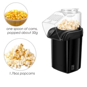 Automatic Electric Popcorn Maker 1PC Hot Air Circulation Mini Home Healthy Oil-free Children Homemade Snacks Corn Machine - Image 2