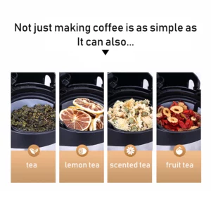 1.5L Electric Drip Coffee Maker 800W Household Coffee Machine 15 Cup Tea Coffee Pot Milk Coffee Maker for Gift 220V Sonifer - Image 4
