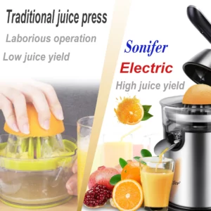 Press Orange Juicer Machine 300W Citrus Juicer Maker Extractor Machine Home Kitchen Lemon Pomegranate Fruit Squeezer Sonifer - Image 3