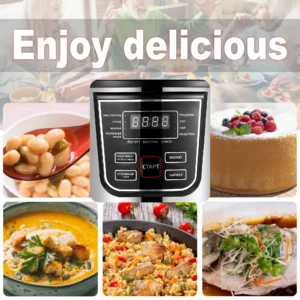 5L Electric Rice Cooker 900W Multifunctional Cooker Non-stick Smart Household Steamed Rice Pot Make Porridge Soup Sonifer - Image 4