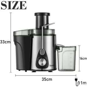 Juicers 2 Speed Stainless Steel Electric Juice Extractor Fruit Drinking Machine for 220V Home Sonifer - Image 6
