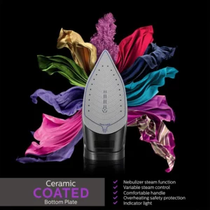 Sonifer Electric Steamer Iron SF-9084 .Dry ironing function .Nebulizer steam function .Powerful burst steam vertical steam funct - Image 3