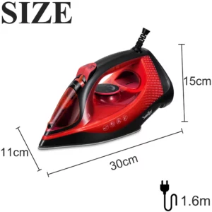 Sonifer Electric Steamer Iron SF-9084 .Dry ironing function .Nebulizer steam function .Powerful burst steam vertical steam funct - Image 6