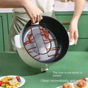 Electric Cooker Small Electric Pot Multifunctional Hot Pot Household Fryer Electric Steamer 3l Steam - Image 4