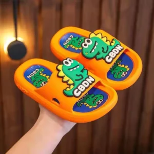 Pantuflas Anti Slip Children Slippers Summer New Soft Soled Boy House Shoes Soft Soled Girl Sandals Cute Flip Flops Girls' Shoes - Image 4