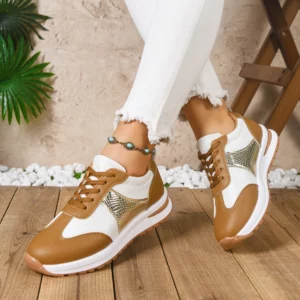 Women Sneakers Lightweight Fashion Sneakers Women Comfort Non Slip Casual Sports Shoes Woman Mesh Breathable Platform Shoes - Image 2