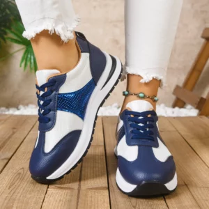 Women Sneakers Lightweight Fashion Sneakers Women Comfort Non Slip Casual Sports Shoes Woman Mesh Breathable Platform Shoes - Image 4