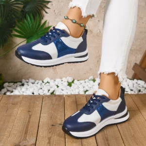 Women Sneakers Lightweight Fashion Sneakers Women Comfort Non Slip Casual Sports Shoes Woman Mesh Breathable Platform Shoes - Image 5