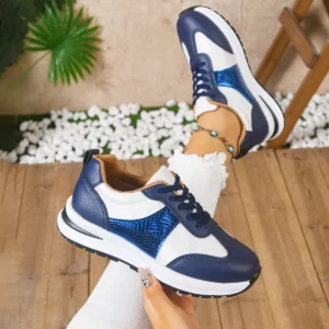 Women Sneakers Lightweight Fashion Sneakers Women Comfort Non Slip Casual Sports Shoes Woman Mesh Breathable Platform Shoes - Image 6