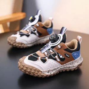 2025 Hot Selling Autumn Childrens Sports Shoes Professional Training Breathable Running Shoes Campus Low Cut Casual Shoes - Image 3