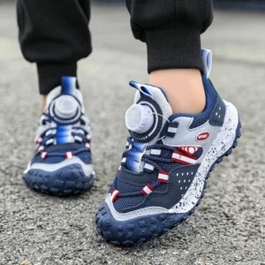 2025 Hot Selling Autumn Childrens Sports Shoes Professional Training Breathable Running Shoes Campus Low Cut Casual Shoes - Image 4