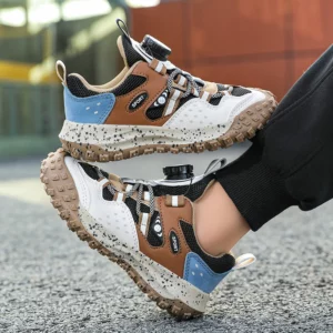 2025 Hot Selling Autumn Childrens Sports Shoes Professional Training Breathable Running Shoes Campus Low Cut Casual Shoes - Image 5