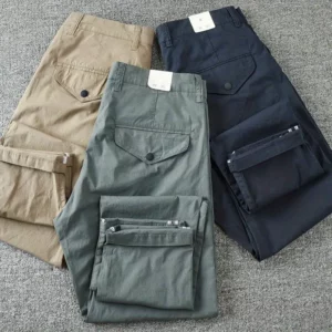 Summer Thin 2025 Men's Slim-fitting Small Feet Micro-elastic Washed Long Simple Small Straight Light Quick-drying Casual Pants - Image 3