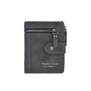 New Men's Wallet Short Zipper Wallet Men's Fashionable Distinctive Thin Multi-Card Slot Large Capacity Business Soft Wallet - Image 6
