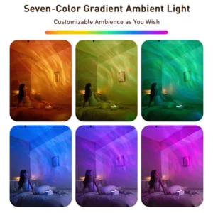 Colorful Flame Fragrance Diffuser 7 Kinds Of Simulated Flame Lamp Effects Delicate Spray Interior Decoration | Christmas Gift - Image 4