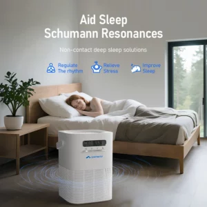 Model 755 Schumann Wave Air Purifier Sleep Aid/UV Sterilizer/Negative Ion/360° Intake/HEPA Filter/Quiet 35dB/ EU/US Plug - Image 3