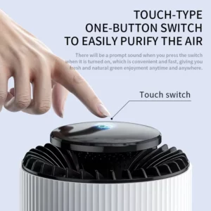 New Desktop Air Purifier Indoor Household Formaldehyde And Smoke Removal Purifier Fresh Air Deodorization Negative Ion Purifier - Image 4