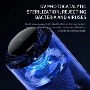 New Desktop Air Purifier Indoor Household Formaldehyde And Smoke Removal Purifier Fresh Air Deodorization Negative Ion Purifier - Image 6