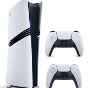 PlayStation 5 PRO Digital Console [NEW 2024 Model] with Extra Dual Sense White Controller + Disc Drive - Bundle - International Version - Image 3