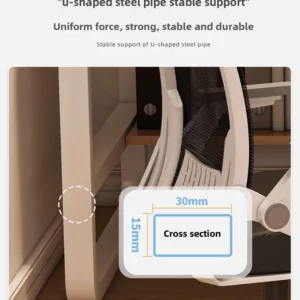 Simple Modern Computer Desk for Home - Ideal Workbench, Perfect for Student Use in Rental House or Bedroom - Image 4