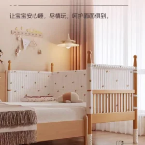 The Best Factory Direct Wholesale Certified Stackable Baby Cribs Bed Guard Kids Natty Safety Mesh Set for Natty Bedside Bed - Image 6