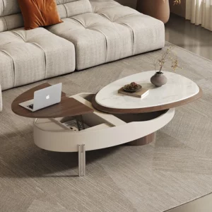 Living Room Modern Coffee Table Nordic Books Storage Minimalist Center Coffee Table Unique Italian Mesa Auxiliar Home Furniture - Image 1