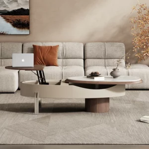Living Room Modern Coffee Table Nordic Books Storage Minimalist Center Coffee Table Unique Italian Mesa Auxiliar Home Furniture - Image 3