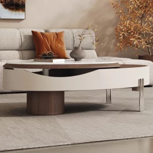 Living Room Modern Coffee Table Nordic Books Storage Minimalist Center Coffee Table Unique Italian Mesa Auxiliar Home Furniture - Image 6