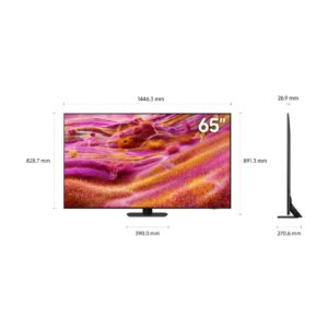 65 Inch Neo QLED TV, QN90F, 4K, Mini LED, NQ4 AI Gen3 Processor, 4K AI Upscaling Pro, Glare Free, Neo Quantum HDR+, Vision AI Smart TV, QA65QN90FAUXZN (2025 - UAE Version) QN90F TITAN BLACK - Image 6