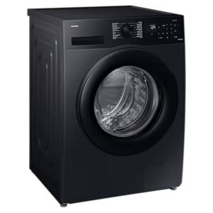 Samsung 9KG Front Load Washing Machine, 1400RPM, LED Digital Display, Ecobubble™, SmartThings AI Energy Mode, 5 Star Rating, Digital Inverter Compressor WW90CGC04DABGU Black - Image 3