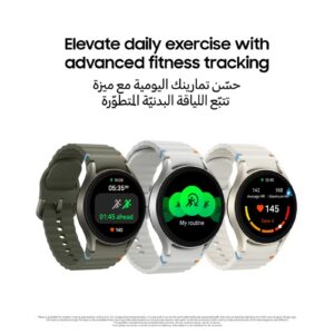 Galaxy Watch7 44mm (Middle East Version) Smartwatch, Bluetooth, AI Powered Health Insight, Sleep Coaching, Fitness Tracker - Green - Image 4