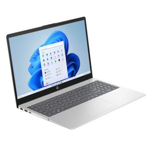 HP 15-fd0000nx Laptop With 15.6-inch Full HD(1920x1080) IPS Display, Core i7-1355U Processor/16GB RAM DDR4/512GB SSD/Windows 11/Intel Iris Xe Graphics/ English/Arabic Natural Silver - Image 7