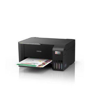 EPSON Ecotank L3250 Home Ink Tank 3-In-1 Colour Printer With Wifi And Smartpanel App Connectivity Black - Image 2
