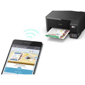 EPSON Ecotank L3250 Home Ink Tank 3-In-1 Colour Printer With Wifi And Smartpanel App Connectivity Black - Image 3