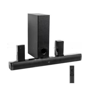 240W 5.1CH Soundbar with Subwoofer,2-in-1 Detachable Bluetooth 5.0 Soundbar for Smart TV,Home Theater Bluetooth Speakers - Image 4
