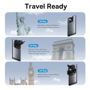 Baseus 65W GaN Charger Quick Charge 4.0 Type C PD USB Charger Portable Travel Charger Fast Charging For Laptop iPhone 16 15 14 - Image 2