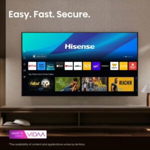 Hisense Hisense 40 Inch Full HD Smart TV – VIDAA OS, Natural Color Enhancer, Game Mode, Dolby Audio, Screen Mirroring, Noise Reduction, HDMI ARC, Wi-Fi, YouTube, Netflix - 2025 40A4Q Black - Image 2