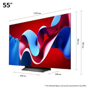 LG 55 Inch OLED evo C4 4K OLED55C46LA Black - Image 3